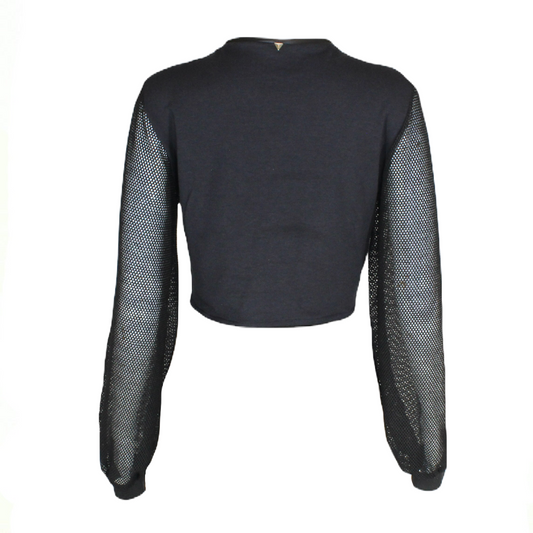 Netted Crop Top