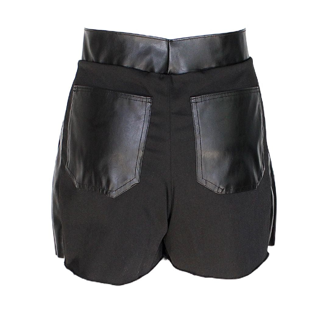 Vleather Denim Shortz