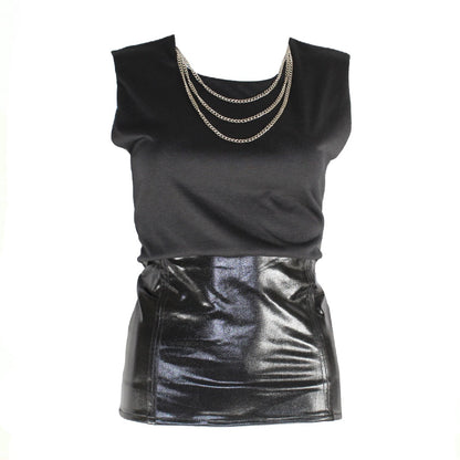 Cinched Chain Top
