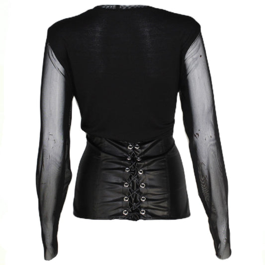 Lace-Up Cincher-T