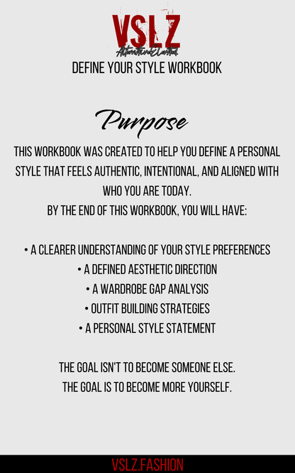 Bundle: Styling Guide Vol.1 + Define Your Style Workbook