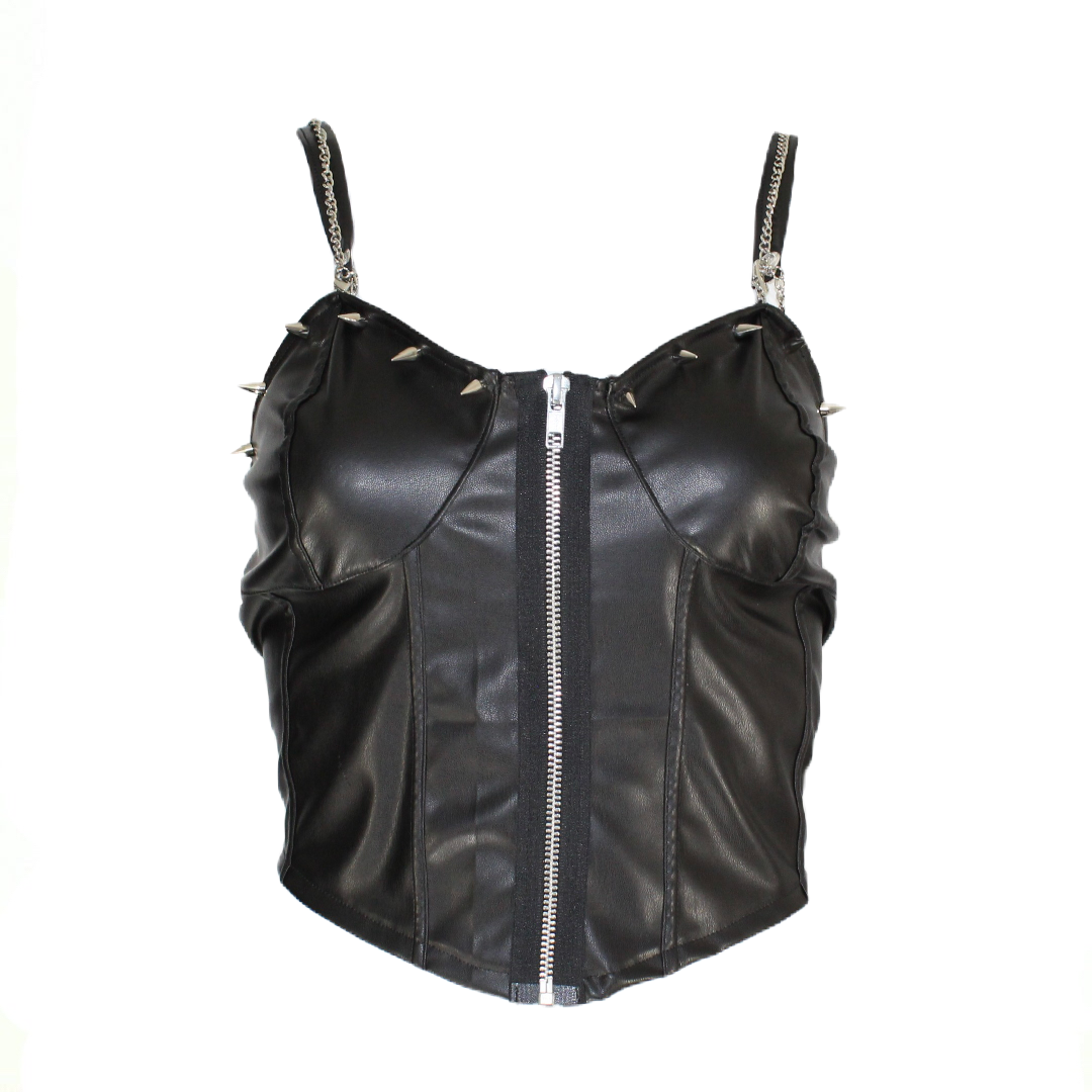 Spiked Chain Corset
